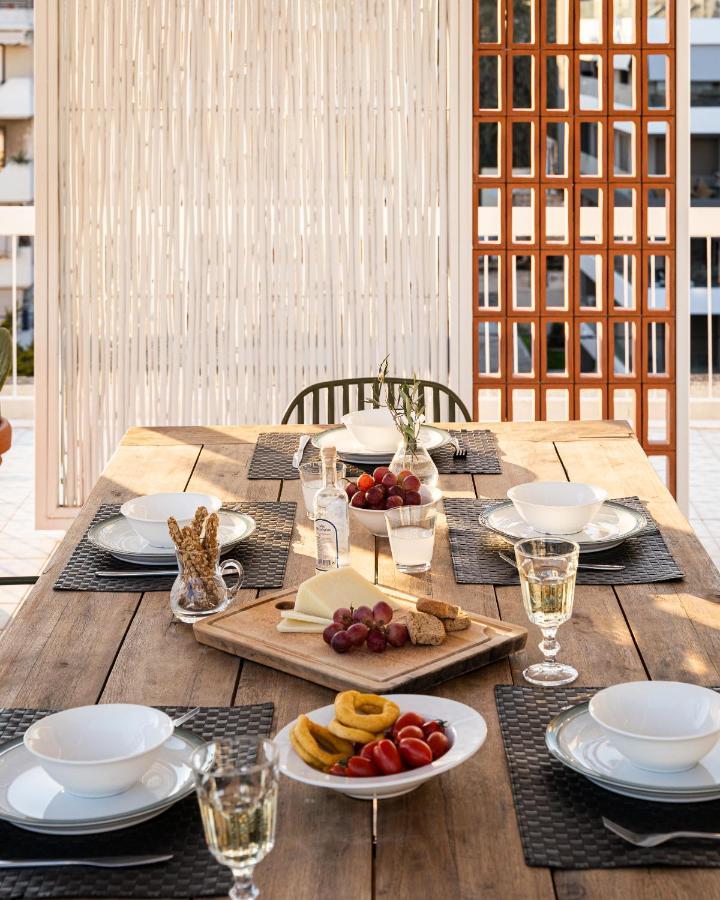 Sea View Beach Penthouse - Athens Coast Bagian luar foto